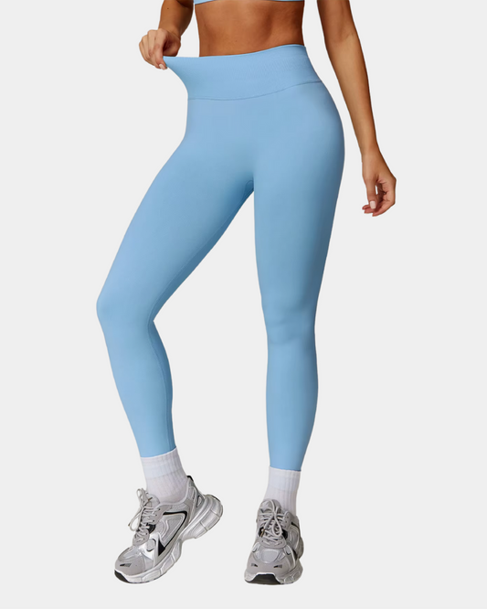 HIGH WAIST LEGGING - SKY BLUE